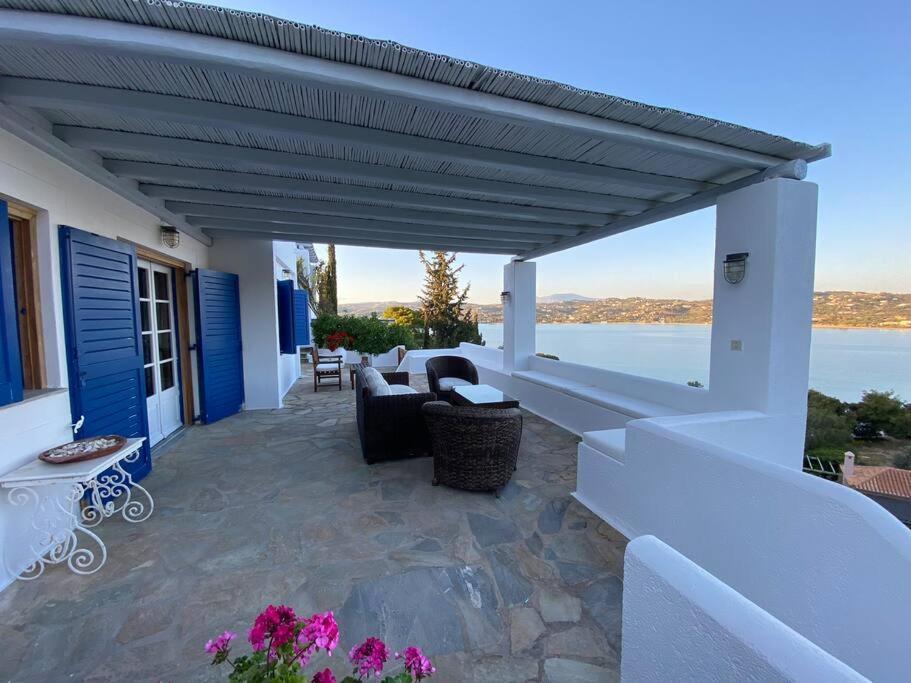 Retreat Villa By The Sea With Pool In Porto Heli Exterior foto
